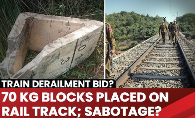 Another Bid To Derail Train, Cement Blocks Found On Tracks In Rajasthan