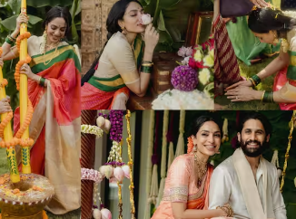 Naga Chaitanya-Sobhita: नागा चैतन्य-शोभिता की शादी से पहले की रस्में शुरू, वायरल हुईं हल्दी की तस्वीरें