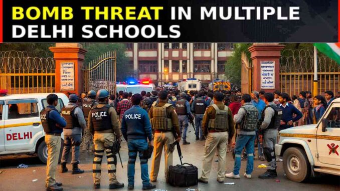 Over 6 Delhi Schools Receive Fresh Bomb Threats, Police, Fire Officials On Spot