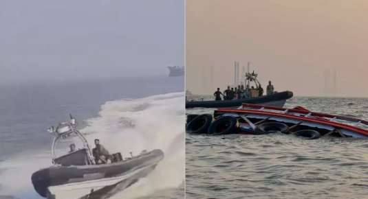 Mumbai Ferry-Craft Collision: Navy Helicopter, Boats Looking For 2 Missing After Deadly Crash