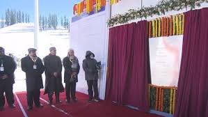 PM Modi Inaugurates Z-Morh Tunnel In J&K's Sonamarg