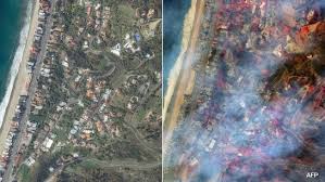 California Wildfires: Satellite Images Reveal Massive Destruction Across Los Angeles - Updates