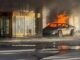 Caught On Cam: Tesla Truck Explosion Outside Trump Hotel In Las Vegas Throws Man Several Feets Away