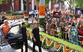 PM Modi Holds Roadshow In Gujarat's Vadodara; People Hail Success Of Operation Sindoor