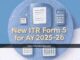 New ITR Form 5 For AY 2025-26 Notified; Check Key Changes This Year And Know Who Needs To File It