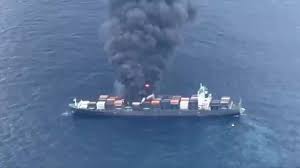 Vessel Fire Off Kochi: 5-Agency Panel To Investigate Singapore-Flagged Ship Incident