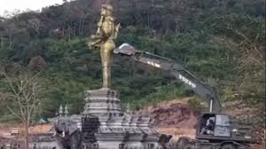 How India, Cambodia Reacted To Damage Of Lord Vishnu Statue By Thai Army