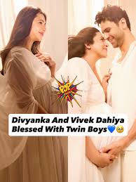 Divyanka Tripathi and Vivek Dahiya blessed with twin baby boys: 'Mere Karan Arjun aa gaye'