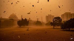 Delhi battered by massive dust storm as 92 Kmph winds lash Palam and Dwarka; IMD sounds red alert