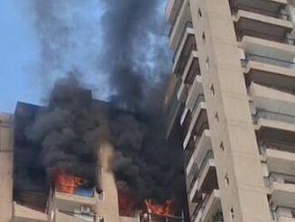 Fire breaks out on 22nd floor in Noida's Aranya society; AC blast suspected