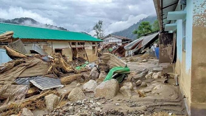 Arunachal Pradesh flash flood: Heavy rain ravages Yachuli; 1 dead | Horrific visuals emerge