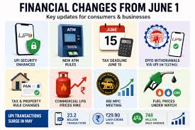 Major banking, tax, UPI transaction rule changes kicking in from June 2026; Key points to know