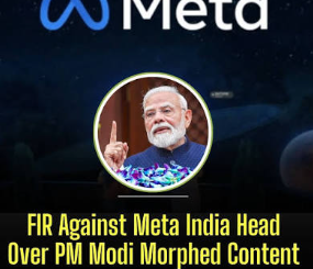 FIR registered against Meta India head over morphed photos targeting PM Modi during student paper leak protest