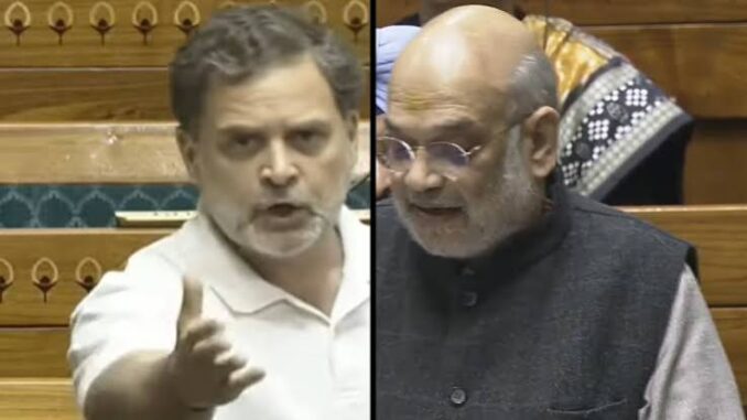 राहुल-पैलेट गन की फायरिंग का आदेश गृह मंत्रालय ने दिया, रिजिजू- आप ऑर्डर की कॉपी दिखाइए