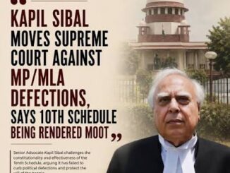 Anatomy of a loophole: Why Kapil Sibal has moved Supreme Court to challenge the Tenth Schedule