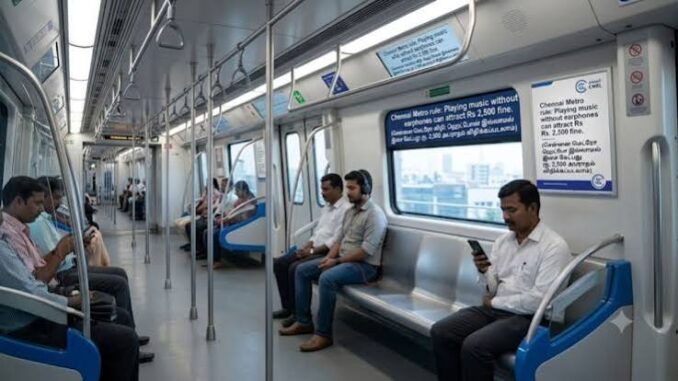 मेट्रो पैसेंजर्स ध्यान दें! रील्स या तेज आवाज में गाना बजाने पर लगेगा ₹2500 का तगड़ा जुर्माना, सफर से पहले जान लें नियम