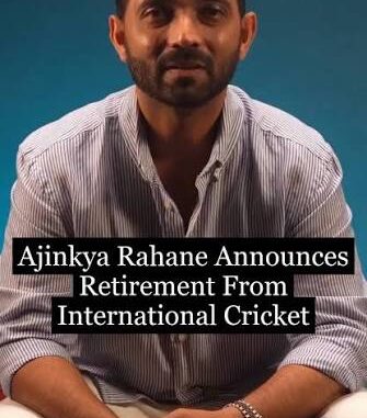 Ajinkya Rahane announces retirement from all formats of the game says, 'The timing is right' - WATCH