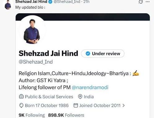 Shehzad Poonawalla resigns from BJP; changes X bio