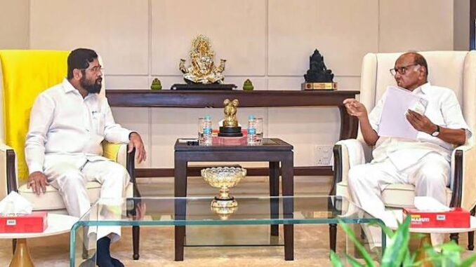 शिंदे से मुलाकात, फडणवीस को टेंशन! शरद पवार की इस 'सरप्राइज विजिट' के पीछे का असली खेल समझिए