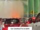 Miracle escape: Car bursts into flames inside Dwarka Expressway tunnel; smart sensors save lives.