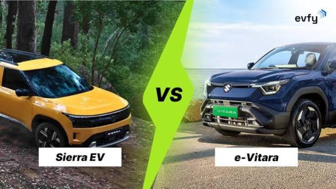 Tata Sierra EV vs Maruti e Vitara: Which electric SUV is better to buy? Price, range, features compared