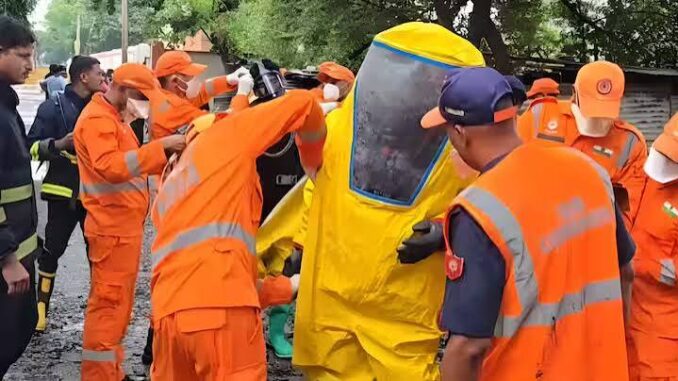 नागपुर में गैस रिसाव के बाद 40 लोग अस्पताल में भर्ती, 900 KG के सिलेंडर में लीकेज से हड़कंप; पूरा इलाका सील