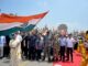 BJP chief Nitin Nabin and Delhi CM Rekha Gupta lead Tiranga Yatra at Kartavya Path