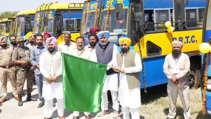Punjab to get 1,279 new govt buses, biggest fleet expansion in 20 years led by Bhagwant Mann Govt: Harpal Singh Cheema