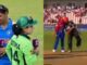 India-Pakistan players avoid 'handshake', choose warm hug instead at The Hundred