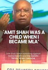 'When I became MLA, Amit Shah was a kid; don't teach us patriotism': Kharge slams Union Home Minister