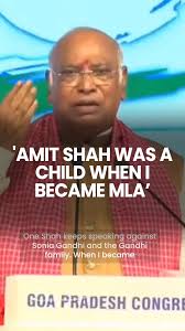 'When I became MLA, Amit Shah was a kid; don't teach us patriotism': Kharge slams Union Home Minister