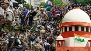 जंतर-मंतर प्रदर्शन: बल प्रयोग के आरोपों पर दिल्ली पुलिस ने सुप्रीम कोर्ट में क्या कहा?