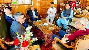 'Solutions won't come from Washington': Omar Abdullah meets US Envoy Sergio Gor in Srinagar