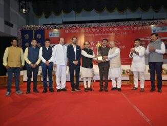 ગુજરાતના રાજ્યમંત્રી કાંતિલાલ અમૃતિયા ‘Shining India Best MLA Award – 2026’થી સન્માનિત