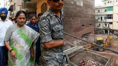 Satya Niketan building collapse: Delhi CM orders bulldozer action against illegal construction across capital