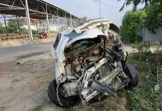 Delhi: DU student's speeding car kills 2, critically injures 2 on Dwarka Expressway