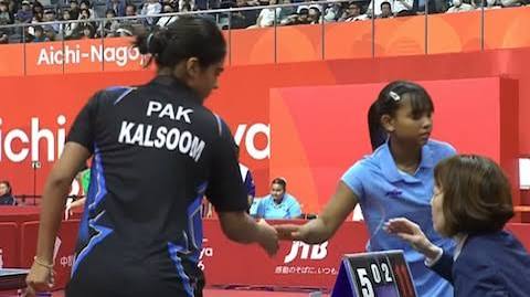 क्रिकेट से उलट टेबल टेनिस में अलग तस्वीर: भारत ने पाकिस्तान को 3-0 से रौंदा, मैच के बाद खिलाड़ियों ने मिलाया हाथ