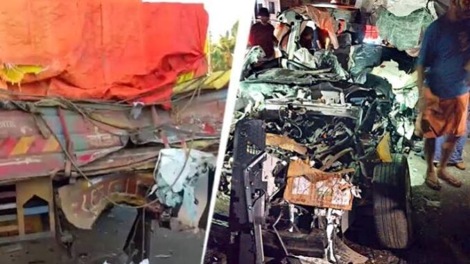 Kerala: Eight killed in Thrissur as speeding car rams parked lorry on National Highway 66