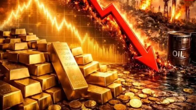 Gold Rate: तेल के उबलते ही क्यों सुस्त पड़ जाती है सोने की रफ्तार? अब तक ₹26000 गिरे गोल्ड के भाव, चांदी ₹1.51 लाख तक सस्ती