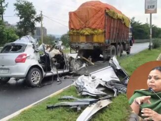 जमशेदपुर में भीषण सड़क हादसा: मंत्री दीपिका पांडे की बेटी समेत 4 की मौत, गैस कटर से काट कर निकाले गए शव