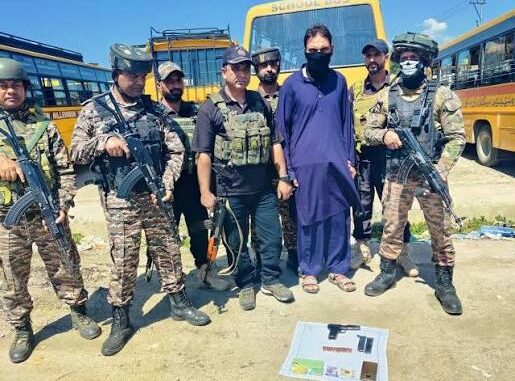 Hizbul Mujahideen hybrid terror module busted in Handwara: Ex-terrorist arrested with Chinese pistol by army and police