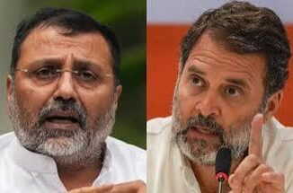 'राहुल किन लोगों से विदेश में मिलते हैं?': निशिकांत दुबे का कांग्रेस पर निशाना, इल्हान से मुलाकात पर उठाए सवाल