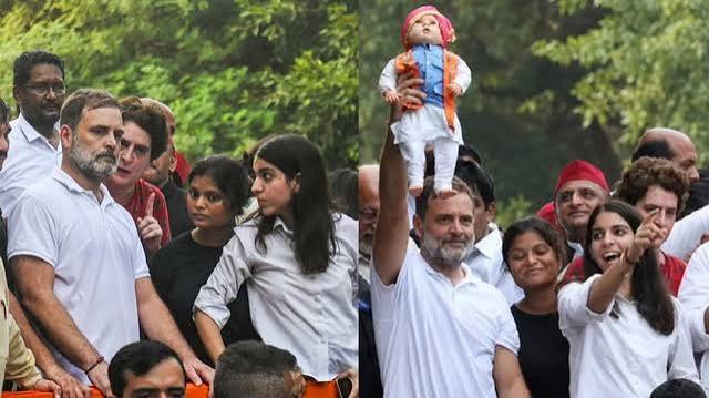 NSUI की मेंबर, राजस्थान से ताल्लुक... कौन हैं जन्नत बिश्नोई, जो सुप्रीम कोर्ट मार्च में राहुल गांधी के साथ नजर आईं
