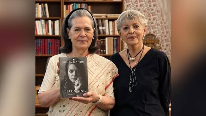 Sonia Gandhi joins Instagram, shares first glimpse of her memoir ‘Belonging: A Journey of Love'