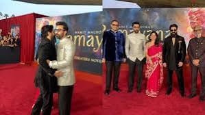 Ranbir Kapoor and Sai Pallavi pose with fans, Yash arrives with wife Radhika Pandit at Ramayana's grand world premiere in Los Angeles