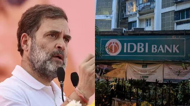 Rahul Gandhi backs IDBI Bank staff, questions sale to Canadian firm
