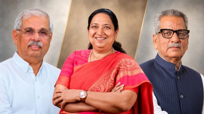 छह राज्यों में राज्यपालों की नियुक्ति: ओम प्रकाश माथुर को केरल, डॉ. सुधा यादव को कर्नाटक, राजेंद्र आर्लेकर को तमिलनाडु की जिम्मेदारी
